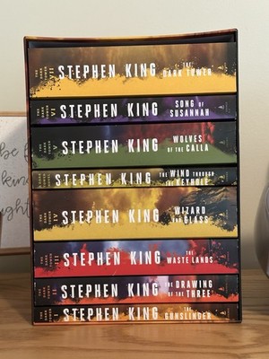 Dark Tower Series By Stephen King 8 Book Boxed Set Paperback GREAT CONDITION!