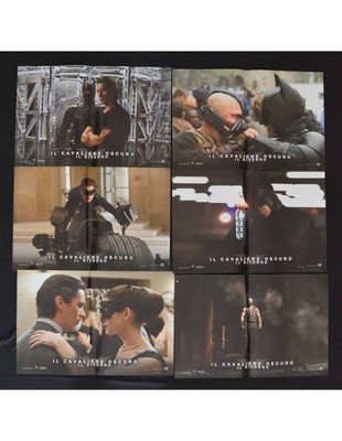 BATMAN IL CAVALIERE OSCURO Fotobuste Poster Film Original Nolan Bale F141