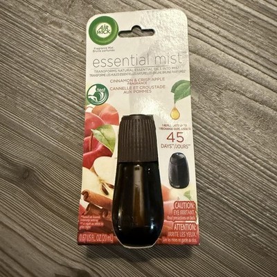 Air Wick Essential Mist Oil Refill-Cinnamon and Crisp Apple 0.67 Oz