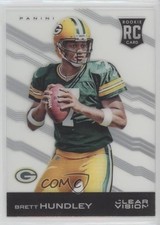 2015 Panini Clear Vision Rookie Variation Brett Hundley (Ball in Both Hands) 1md