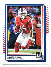 JAMES COOK Buffalo Bills 2025 Panini Donruss Football Card #194