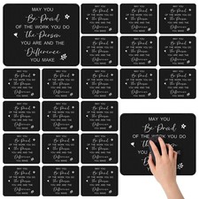25 PCS Be Proud Mouse Pad 8.27x10.24 Inch Employee Appreciation Social Gift