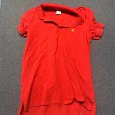 Brooks Brothers Men's Polo Shirt Size M Red 1818 Logo Short Sleeve Slim Fit