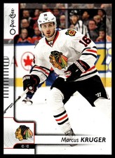2017-18 O-Pee-Chee #150 Marcus Kruger Chicago Blackhawks Hockey Card