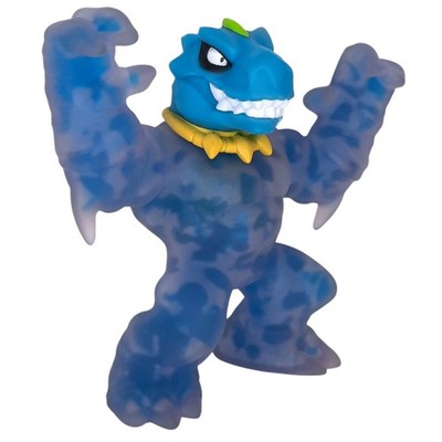 Heroes of Goo Jit Zu Dino Power Tyro The Trex Action Figure Blue Dinosaur T-Rex