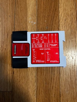 Banner ES-FA-9AA Safety Relay Module for E-Stop/Rope Pull/Interlock