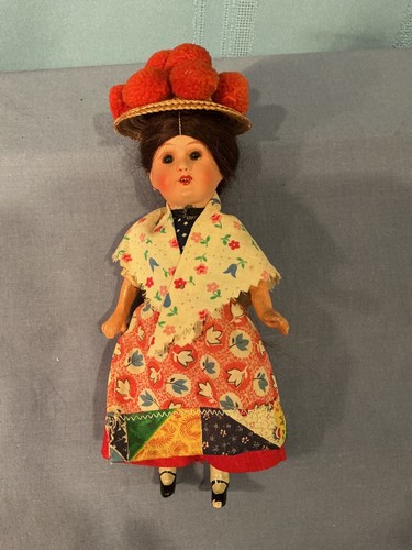 Antique Armand Marseille Germany doll bisque head 390 13/0 composition body 6”