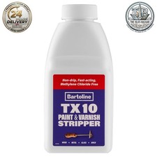 Bartoline TX10 All Purpose Paint And Varnish Remover Stripper Non Drip 500ML UK
