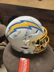 Antonio Gates HOF 25 Signed Full Size Chargers Speed Flex Helmet Beckett COA