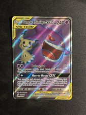 Gengar & Mimikyu GX 164/181 Team Up Full Art Ultra Rare Pokemon Card 2019