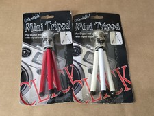 Mini Tripod For Digital And Video Cameras NEW Qty 2x