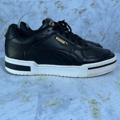 Puma CA Pro Classic Men's Size 12 Shoes Black White Comfort Casual Low Sneakers