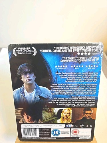 BRICK ( 2005 ) BLU-RAY LIMITED EDITION STEELBOOK, BRAND NEW SEALED - Picture 4 of 17