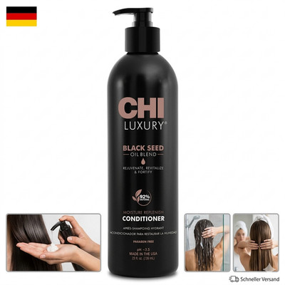 CHI Luxury Black Seed Oil Moisture Replenish Conditioner for Unisex 25 oz 739ml