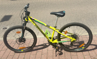 Cannondale 24  Kinder-Mountainbike   8-Gang, Scheibenbremsen & Federgabel