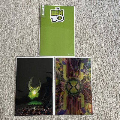 Ben 10 #4 ALIEN HOMAGE: VIRGINTRADE Blind Bag Exclusive LOT(3) books.  HTF !!