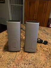 Bose Companion 20 Multimedia Speaker System Silver SPEAKERS ONLY - USED