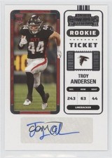 2022 Panini Contenders Rookie Ticket Troy Andersen #175 Auto 0su2