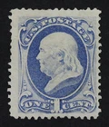 CKStamps: US Stamps Collection Scott#156 1c Franklin Unused NG