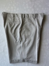 Nike Golf Mens Sz 36 Shorts Khaki Tour Performance Dri-Fit Pocket Active Basic