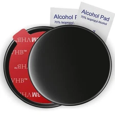 Randconcept - 80mm Adhesive Dashboard Pad Mounting Disk 2 Pcs