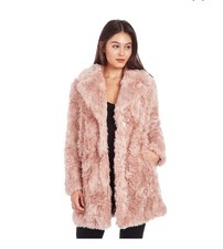 Kendall and Kylie reversible Faux Fur jacket ...
