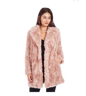 Kendall and Kylie reversible Faux Fur jacket XL