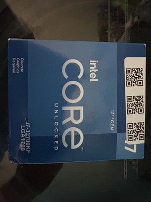 Brand new Intel Core i7-12700KF 3.60GHz 12 Core SRL4P 20 Thread LGA 1700
