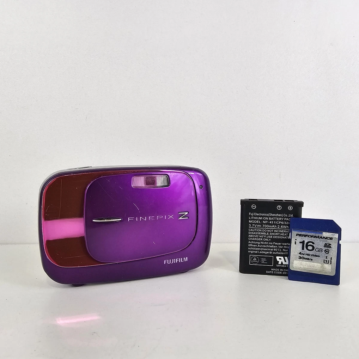 Fujifilm FinePix Z パープル 2010年製 Preços baixos em Câmeras digitais Fujifilm FinePix Z Series