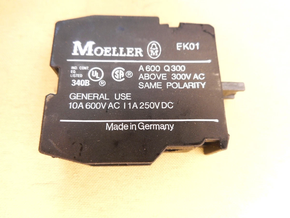 MOELLER EK01 contact block (NIB)