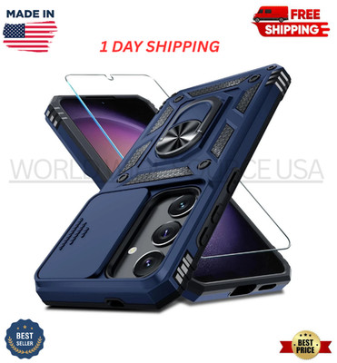 For Samsung Galaxy S25 Case with Shockproof Protective Cover & Screen Protector