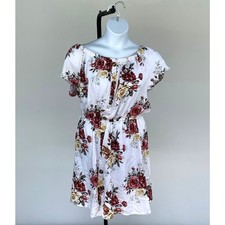 J IS FOR JUSTIFY, SIZE 2X OFF THE SHOULDER SUMMER DRESS