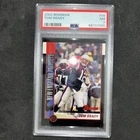 2002 Bowman Tom Brady #99 New England Patriots HOF GOAT PSA 7