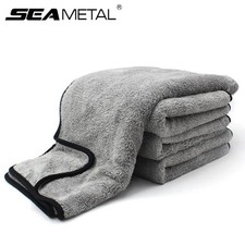 Water Absorbing Car Wash Microfiber Drying Towel Twisted Loop 30x 15" 1500GSM