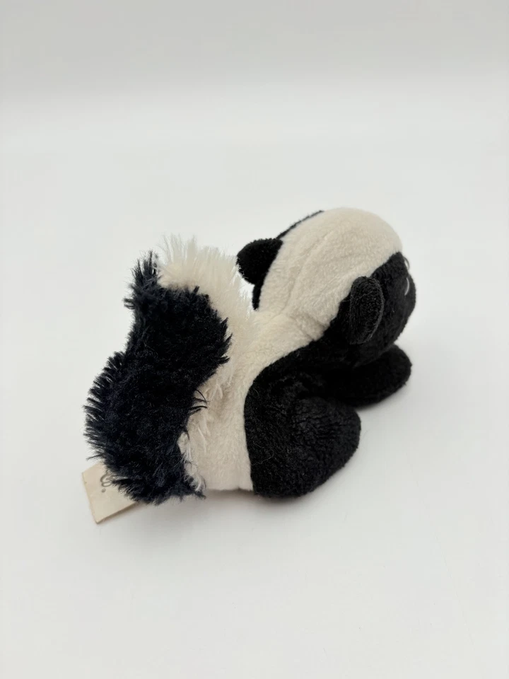 RUSS Petooties Pets Gray Cat Plush Sitting Laying Kitten Pink Nose Stuffed 6" - Image 3 of 4