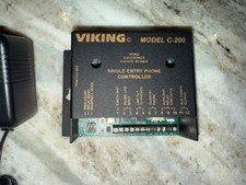 Viking Electronics C-200 Door Entry Controller (c200) w/ Power Supply