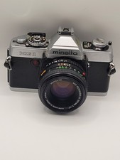 Minolta XG-A XG-1 35mm SLR Film Camera Lot Black Manual Focus Japan Parts