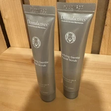 LOT OF 2~DERMALACTIVES Purifying Gentle Facial Scrub Mini