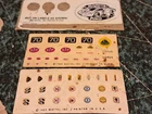 redline waterslide decals original vgc