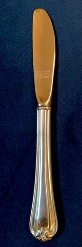 Reed & Barton WOODWIND Butter Knife Sterling Handle 1986 1.48 OZ DISC. Rare Find