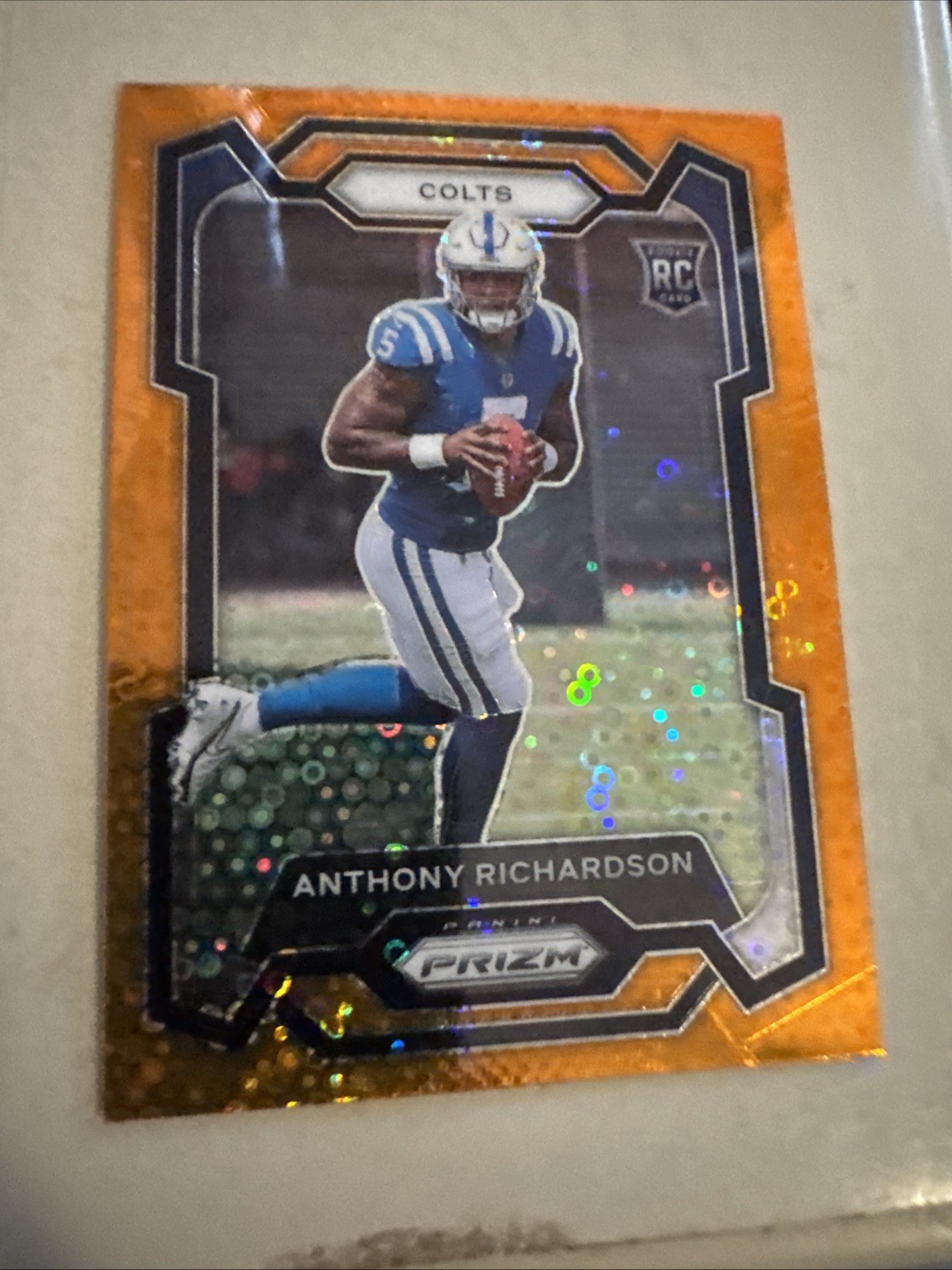 2023 Panini Prizm - Rookies Anthony Richardson #343 Disco Prizm (RC)