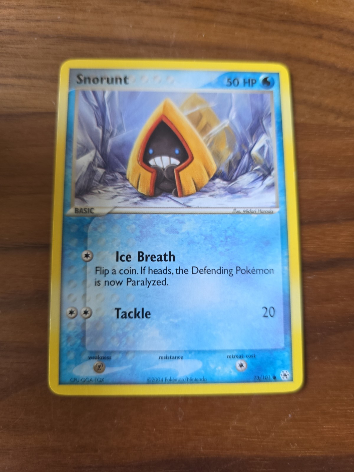 Snorunt - 73/101 - Hidden Legends - Common