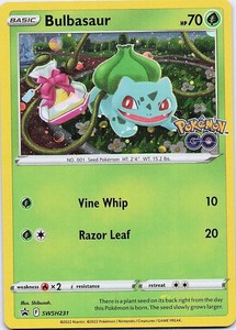 Bulbasaur SWSH231 Sword & Shield Black Star Promo Holo