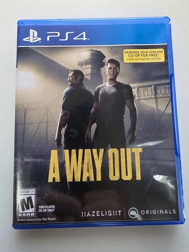 New ListingA Way Out (Sony PlayStation 4, 2018)  CIB, Tested, PS4