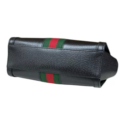 Gucci Ophidia Shoulder Bag Leather Black - Picture 5 of 6