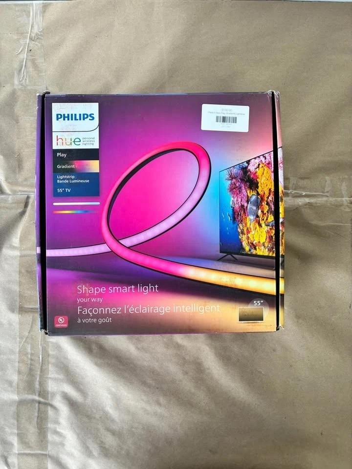 Tira de luz degradada Philips Hue para 55" Foto 2 de 3