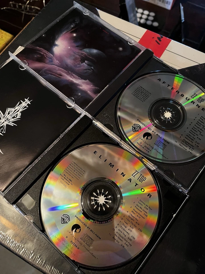 ZZ Top Eliminator & Afterburner CDs Foto 4 de 4