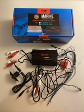 Pyle Hydra Marine Power Amplifier 4-channel PLMRMP3B - 800W Black Not Tested