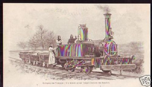 1897 - SOLIGNY TRAIN POUR L EXPLOITATION KAOLIN B573 - Picture 1 of 1