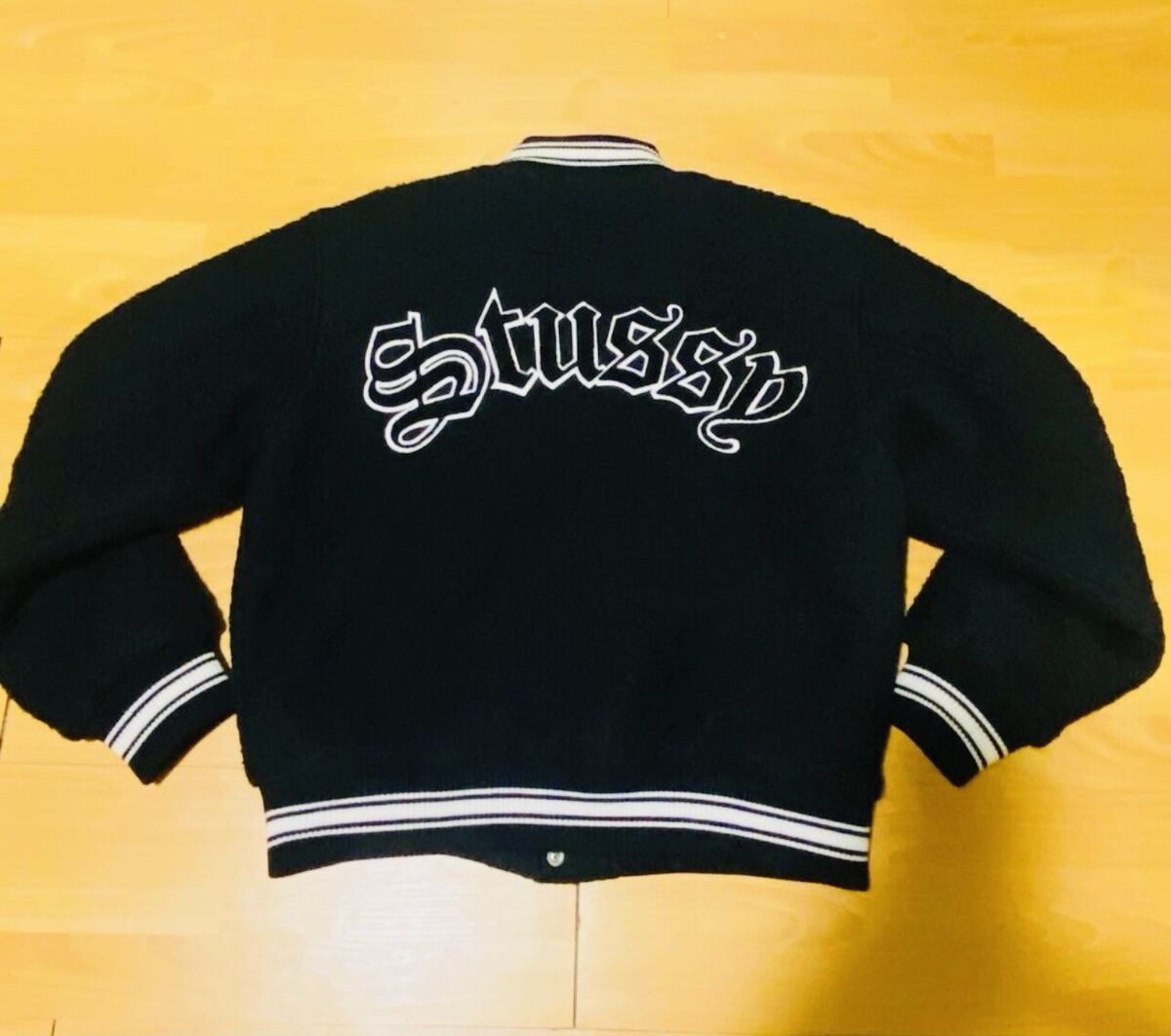 Stussy Casentino Wool Varsity Jacket Men's Size Medium Stussy Casentino Wool Varsity Jacket Men's Size Medium
